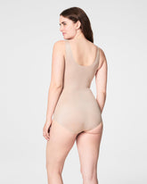 SPANXshape™ Invisible Tank Brief Bodysuit | Champagne Beige